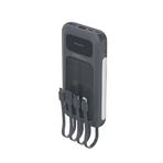 ACL 9gMaQSDh2u 10000 Mah Powerbank Solar Panelli Güneş Enerjili Dahili Kablolu 22.5W Hızlı Şarj Powerbank Pw-133