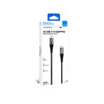 ACL ACK-105V 3A 27 W 2 mt USB-C to Lightning Led Işıklı Uyumlu USB Şarj Kablosu