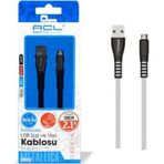 ACL ACK-42 Micro USB Beyaz Şarj Veri Data Kablosu