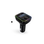 ACL AFT-12 Rgb Type-C Mikrofonlu Fm Transmitter Müzik Oynatıcı Araç Kiti