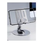 ACL fXmjQEMY2I Metalik Telefon Ve Tablet Tutucu Stand - Atd-01 | 360 Derece Dönen, Katlanabilir Ve Silikon Koru