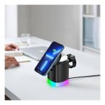 ACL kQIFVsbxoY Aw13 3'ü 1 Arada Rgb Işıklı Magsafe Kablosuz Şarj Standı