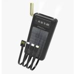 Acl PW-60 Led Işıklı Usb Mikro Type-c Lighning Kablolu 2xUsb 20000MAh Powerbank