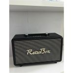 Acl Retro Ahşap Görünümlü 20W Bluetooth Hoparlör ve Müzik Kutusu - Nostaljik Radyo - Siyah
