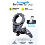 ACL T-111 MagSafe Manyetik Araç İçi Telefon Tutucu – Havalandırma Izgarası Uyumlu, Katlanabilir, 360