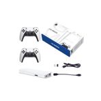 Acl Yeni Modern Tasarım 2.4G Kablosuz Çift Kol Game Stick 20 Bin Oyun Bellek Atari Beyaz Ps Oyun Konsolu