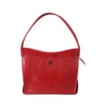 Aclass A Class Hakiki Deri Kırmızı Omuz Çantası 34x26x14cm
