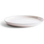 Acme Roman 4 Parça Beyaz-Mavi Küçük Tabak - 26 cm