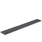 Aco 319250 Hexaline Plastik Siyah 100 cm Drenaj Kanalı Izgarası