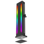 Acogedor RGB GPU Destek Braketi, Manyetik Tabanlı Grafik Kartı GPU Destek Desteği, Kaydırılabilir 5V 3 Pin GPU Standı Renkli Ekran Kartı Tutucu Braketi (Siyah)