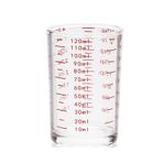 ACONDE 120 ml ölçüm kabı, ölçekli, küçük shot bardakları, espresso likör bardakları, terazili cam ölçüm kabı, bar, parti, mutfak, kokteyl, votka, tekila için