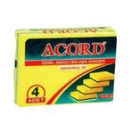 Acord Düz 4 Adet Sarı Endüstriyel Büyük Bulaşık Süngeri