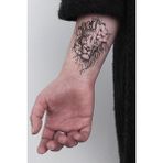 Acousticworld Aslan Lion Şık Aksesuar Tattoo Geçici Dövme