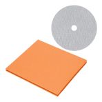 Acouto Karbon Fiber Oynatıcı Üst Rafı, CD DVD Sabitleyici, Gürültü Azaltma, Daha İyi Ses Kalitesi Için Ayar Matı (WHITE)
