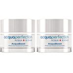 Acqua Perfection AcquaBoost Yoğun Nemlendirici & UVA-UVB Güneş Koruma SPF 30, Besleyici, Yenileyici, Nemlendirici Yüz Kremi 50ml, Tüm Ciltler için (2 paketi)