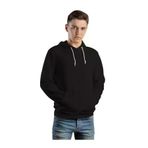 ACR Giyim Tekstil Forma Baskı ACRKAP3IPERK Erkek Siyah Kapüşonlu Kanguru Cepli Sweatshirt