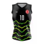 ACR Giyim Tekstil Forma Baskı ACRVLBKRCG Voleybol Forması - Kişiye Özel İsim Ve Numara Yazılabilir - Model-0002