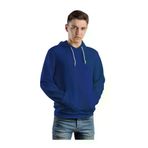 ACR Giyim Tekstil Forma Baskı Erkek Saks Mavisi Kapüşonlu Kanguru Cepli Sweatshirt ACRKAP3IPERK