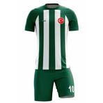 ACR Giyim Tekstil Forma Baskı Futbol Forması Klasik Çubuklu Model - Kişiye Özel Isim Ve Numara Yazılabilir Dijital Baskı Tasarım ACRFTBKLASIK