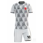 ACR Giyim Tekstil Forma Baskı Futbol Forması Tek Üst Kare Model - Kişiye Özel Isim Ve Numara Yazılabilir, Dijital Baskı Tasarım ACRFTBKARE