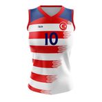 ACR Giyim Tekstil Forma Baskı Voleybol Forması Model 716 - Kişiye Özel Isim Ve Numara Yazılabilir, Dijital Baskı Tasarım Tek Üst ACRVLB716