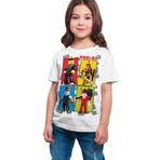 ACR Giyim Unisex Beyaz Roblox - Roblox Dörtlüsü Baskılı T-shirt ACRRBLFOURK
