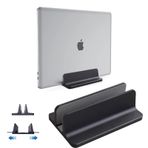 Acrebow Dikey Dizüstü Bilgisayar Standı Tutucu, Ayarlanabilir Dock Boyutuna Sahip MacBook için Masaüstü Alüminyum Stand, Tüm MacBook, Yüzey, Chromebook ve Oyun Dizüstü Bilgisayarlarına Uyar (17,3