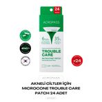 ACROPASS Yağ Bezesi ve Akneler için Mikro İğneli Bant Trouble Care Microcone Patch 24’lü