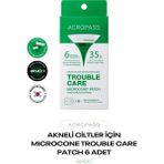 ACROPASS Yağ Bezesi ve Akneler için Mikro İğneli Bant Trouble Care Microcone Patch 6’lı