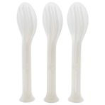 Açsel Plastik Çatal Kaşık Bıçak Seti Kamp Piknik Restoran Paket Servis Yemek Seti 3'lü - Beyaz