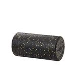 Actifoam Foam Roller Masaj Köpüğü Düz (Siyah + Sarı Orta Sert, 30 cm)
