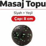 Actifoam Lacrosse Massage Ball El Ayak Sert Uyarıcı Masaj Topu 8 cm - Yeşil