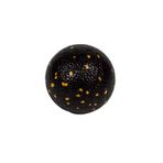 Actifoam Lacrosse Massage Ball El Ayak Sert Uyarıcı Masaj Topu Orta Sert-Siyah Turuncu