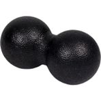Actifoam Peanut Lacrosse Massage 12x24 cm Ball Fıstık El Ayak Uyarıcı Siyah Masaj Topu