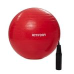 Actifoam Pilates Topu (Kırmızı, 55 cm 800 gr)