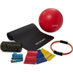 Actifoam Premium 55 cm Kırmızı Tam Pilates Seti