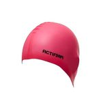 Actifoam Silikon Deluxe Fuşya Havuz ve Deniz Yüzücü Bonesi