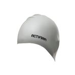 Actifoam Silikon Deluxe Gri Havuz ve Deniz Yüzücü Bonesi