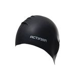 Actifoam Silikon Deluxe Siyah Havuz ve Deniz Yüzücü Bonesi