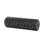 Actifoam Trigger Point Foam Roller Tırtıklı Masaj Köpüğü (Siyah + Sarı Orta Sert, 45 cm)