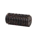 Actifoam Trigger Point Foam Roller Tırtıklı Siyah Turuncu Orta Sert 45 cm Masaj Köpüğü