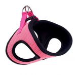 Actirex Dokuma Kumaş Neon Köpek Göğüs Tasması Pink Xxs Boyun24-28cm / Göğüs28-32cm Köpeklere