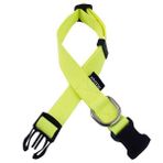 Actirex Neon Ayarlı Sarı 2x50-65 cm Köpek Göğüs Tasması