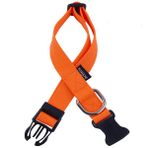 Actirex Neon Ayarlı Turuncu 1.5x30-45 cm Köpek Göğüs Tasması