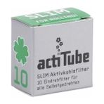 Actitube Karbonlu Pipo Filtresi 7 Mm 10 Adet