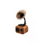 Actıvator Ft-05 Retro Mini Ahşap Gramafon Bluetooth Radio Hoparlör