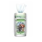 Active Clean Nano Gümüş Kedi ve Köpekler İçin 100'lü Temizleme Havlusu