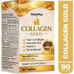 Active Plus Gold Beauty Collagen Complex 90 Tablet - Aromasız