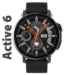 Active6 Akıllı Saat Yuvarlak Alüminyum Kasa Spor
