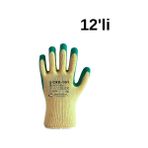Activehand ACTİVEHAND CRX-101 Camcı Eldiveni Yüksek Tutuş Kabiliyeti Profesyonel İş Eldiveni 12'li - Sarı - 9
